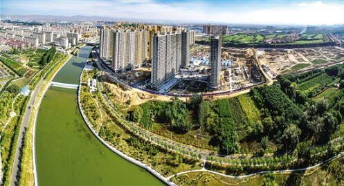 青山区某小区的绿色建筑 青山区某小区的绿色建筑