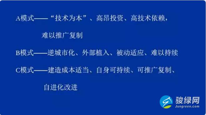 仇保兴：生态城区ABC模式利弊分析